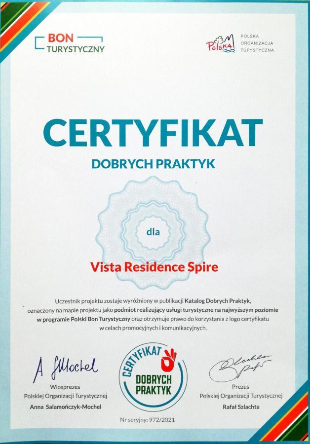 Vista Residence Spire Варшава Экстерьер фото